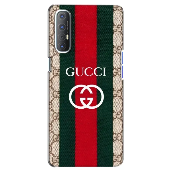 Чохол з принтом «Gucci дизайн» для OPPO Reno 3 Pro