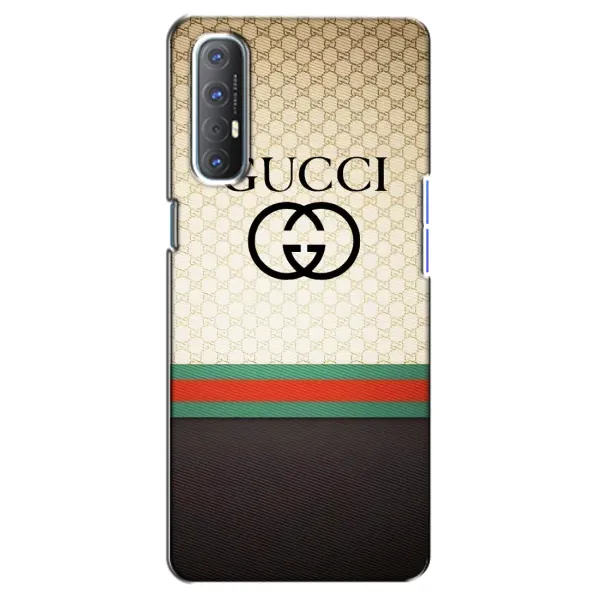 Чохол з принтом «GUCCI стиль» для OPPO Reno 3 Pro