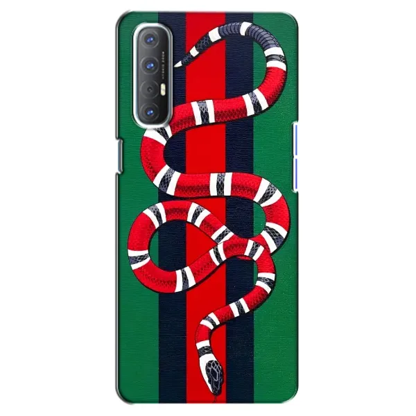 Чохол з принтом «Gucci змія» для OPPO Reno 3 Pro