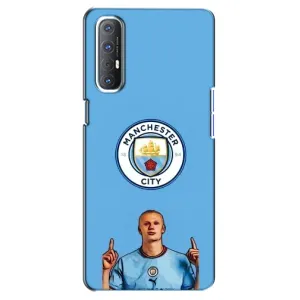 Чохли з футболістом Ерлінг Холанд для Oppo Reno 3 Pro (AlphaPrint) (Холанд Манчестер Сіті)