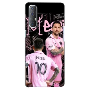 Чохли для OPPO Reno 3 Pro - Лео Мессі Маямі (Король Мессі)