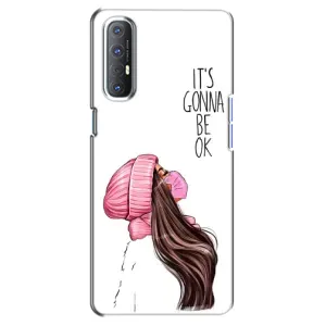 Чехол с печатью для Oppo Reno 3 Pro - (Мода) (AlphaPrint) (Коронавирус)