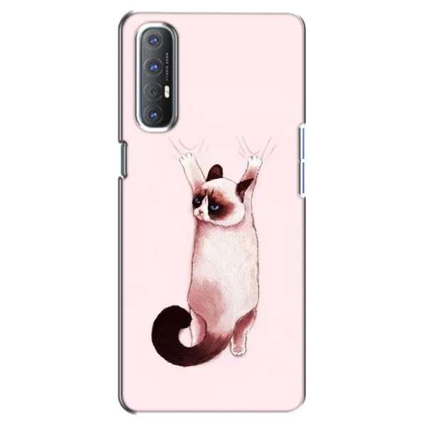Чехол с принтом «Котик падает» для OPPO Reno 3 Pro