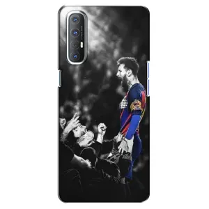 Чехлы Месси для Oppo Reno 3 Pro (AlphaPrint)