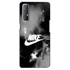 Чохол для Oppo Reno 3 Pro - з принтом Найк (AlphaPrint) (Лого Найк)