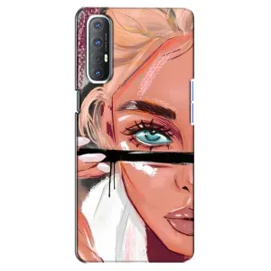 Чехол с печатью для Oppo Reno 3 Pro - (Мода) (AlphaPrint)