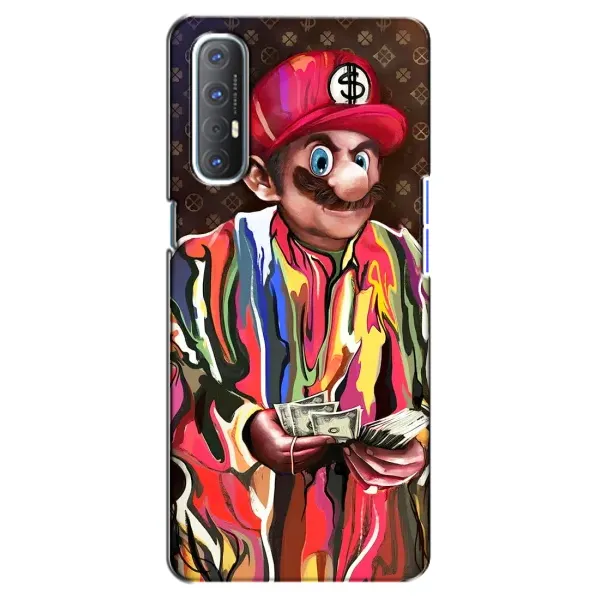 Чехол с принтом «Mario LV» для OPPO Reno 3 Pro
