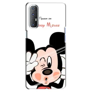 Эксклюзивный чехол для Oppo Reno 3 Pro (AlphaPrint - Мультяшные)