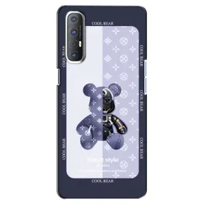 Круті Чохли Луі Віттон для Oppo Reno 3 Pro (AlphaPrint) (Медведик LV)