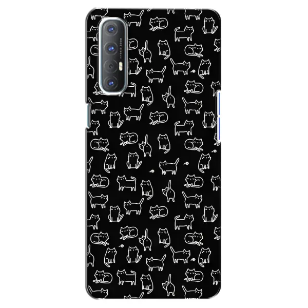 Чехол с принтом «Меленькие котики» для OPPO Reno 3 Pro