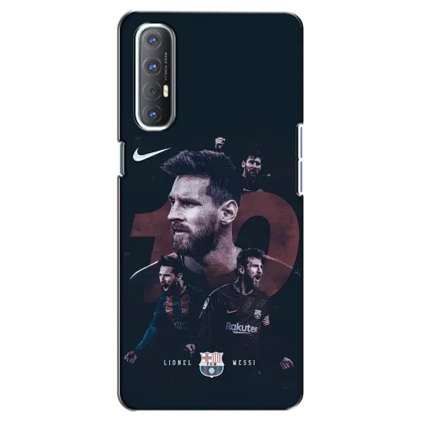 Чохол з принтом «Мессі 10» для OPPO Reno 3 Pro