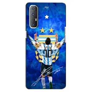 Чохли Мессі для Oppo Reno 3 Pro (AlphaPrint) (Мессі Аргентина)