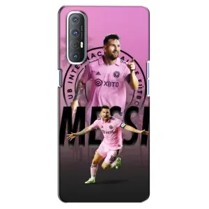 Чохли для OPPO Reno 3 Pro - Лео Мессі Маямі (Messi Miami)