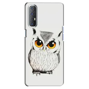Чохол з пташками на Oppo Reno 3 Pro (VPrint) (Мила Сова)