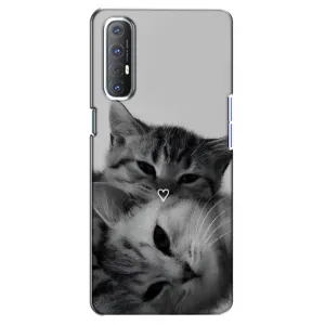 Чехол с принтом «Пара котов» для OPPO Reno 3 Pro