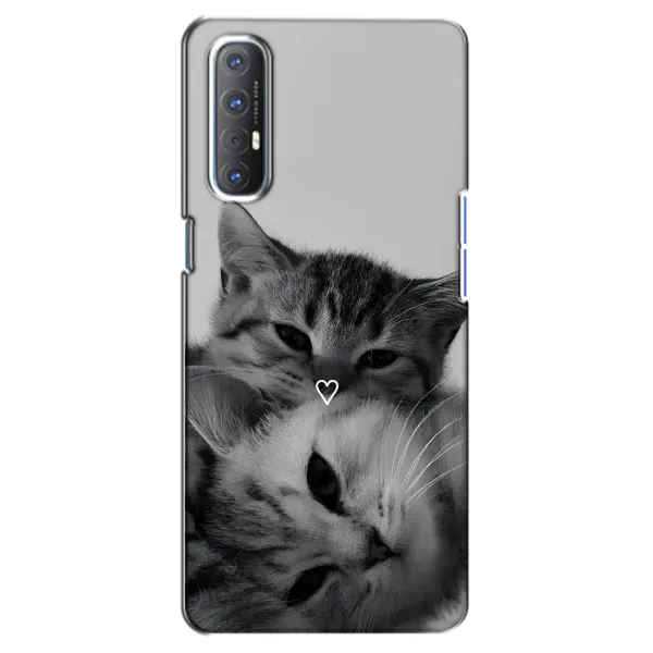 Чехол с принтом «Пара котов» для OPPO Reno 3 Pro Чехол с принтом «Пара котов» для OPPO Reno 3 Pro