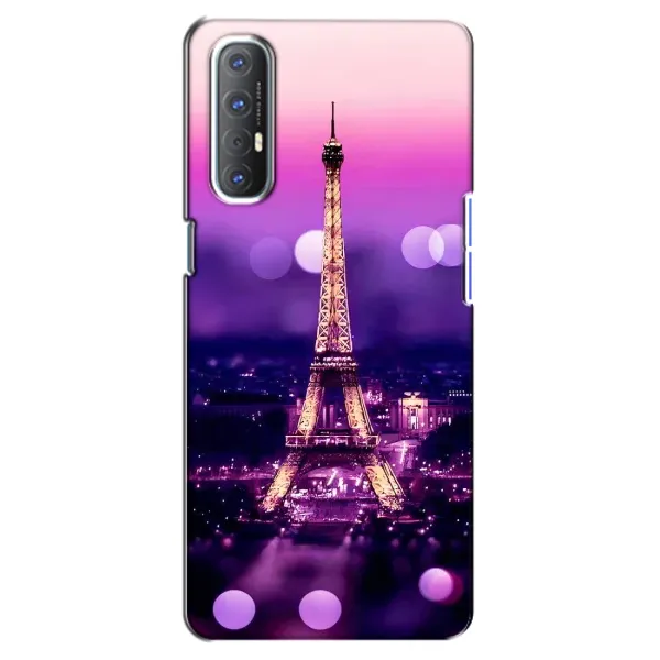 Чехол с принтом «Париж Башня» для OPPO Reno 3 Pro