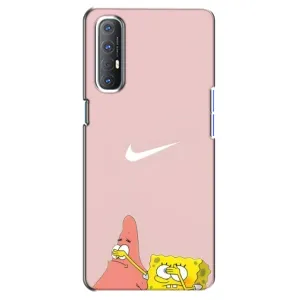 Чохол з принтом «Патрік і Губка» для OPPO Reno 3 Pro