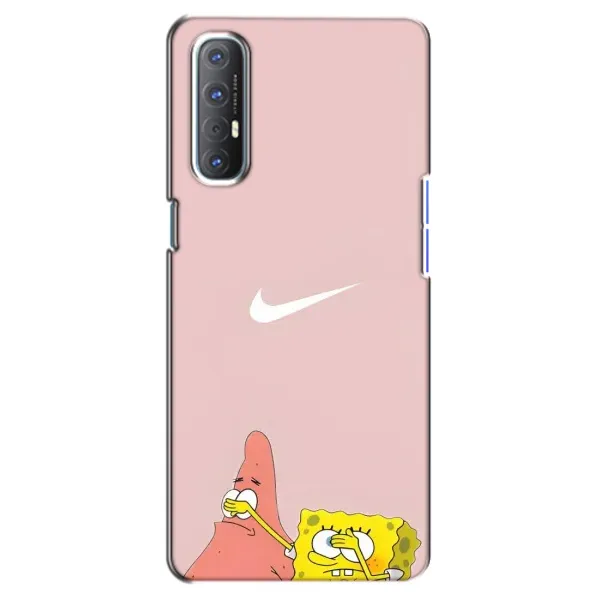 Чохол з принтом «Патрік і Губка» для OPPO Reno 3 Pro