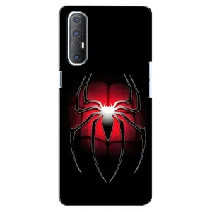 Чехол с человеком пауком для Oppo Reno 3 Pro - (AlphaPrint)