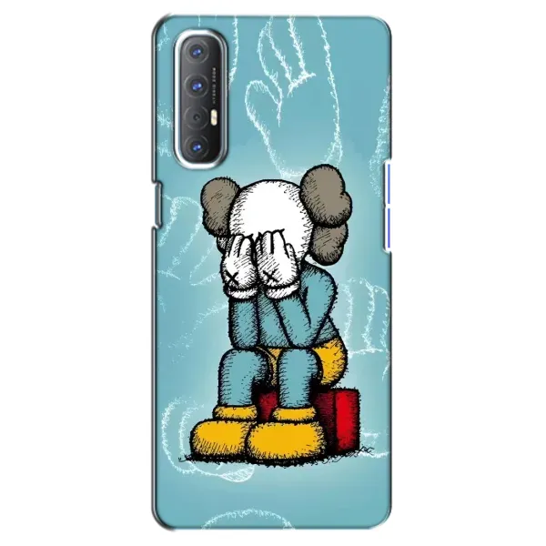 Чехол с принтом «Плач Bearbrick» для OPPO Reno 3 Pro