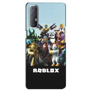 Чехлы с топовыми принтами для Оппо Рено 3 Про (ROBLEX)