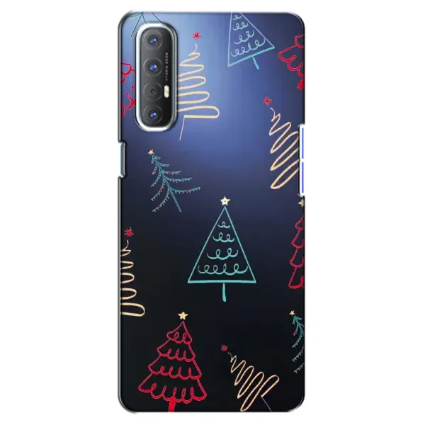 Чехол с принтом «Рождественские елки» для OPPO Reno 3 Pro Чехол с принтом «Рождественские елки» для OPPO Reno 3 Pro