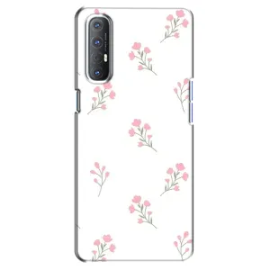 Чохол з квітковим принтом на OPPO Reno 3 Pro