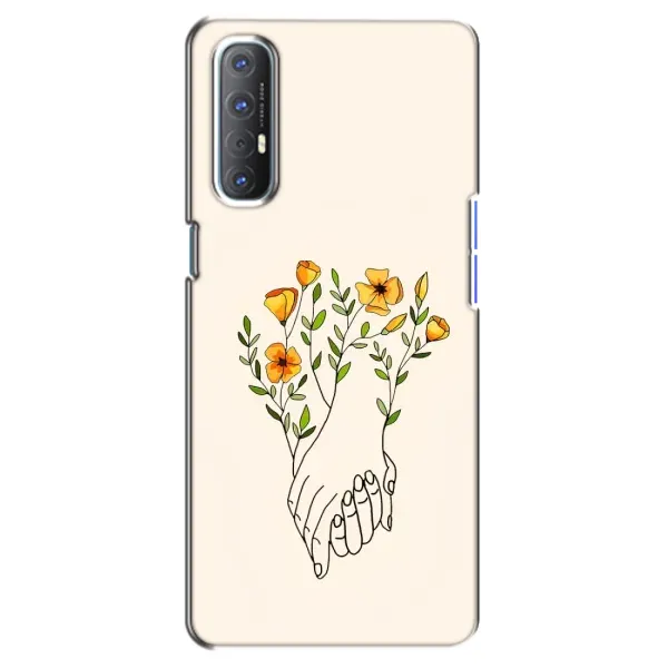 Чехол с принтом «Руки любви» для OPPO Reno 3 Pro