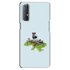 Чохли з картинкою собаки Патрон для Oppo Reno 3 Pro (AlphaPrint) (Сапер Пес)