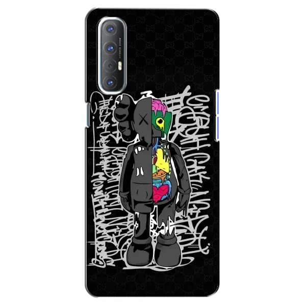 Чехол с принтом «Стиль Bearbrick» для OPPO Reno 3 Pro