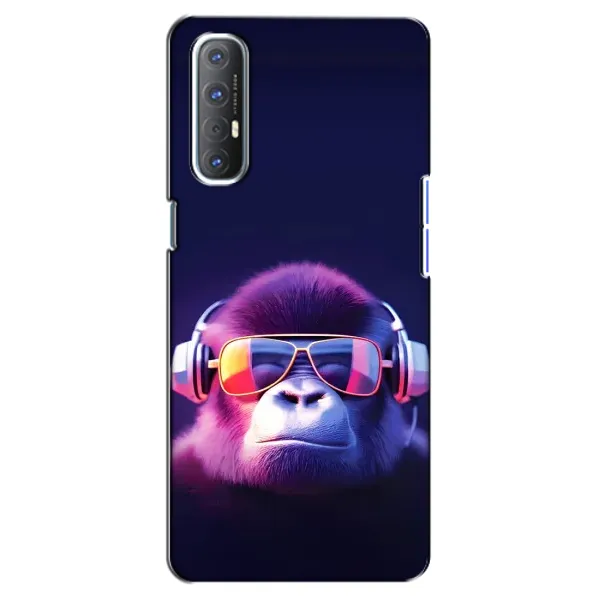 Чехол с принтом «Стильная обезьяна» для OPPO Reno 3 Pro
