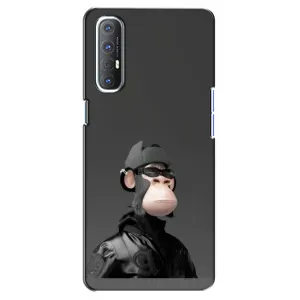 Чехлы с Обезьянами NFT для Oppo Reno 3 Pro (AlphaPrint) (стильная обезьяна NFT)