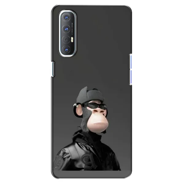 Чохол з принтом «стильна мавпа NFT» для OPPO Reno 3 Pro