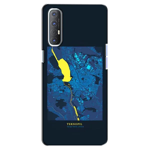 Чехол с принтом «Тернополь» для OPPO Reno 3 Pro