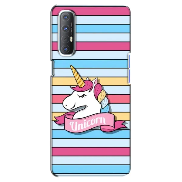 Чохол з принтом «Unicorn» для OPPO Reno 3 Pro