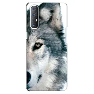 Чохли з картинкою животних Oppo Reno 3 Pro (Вовк)