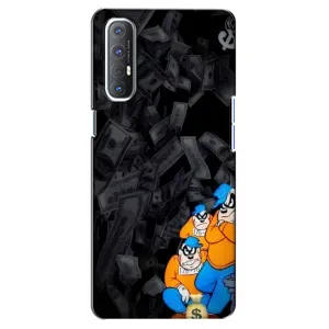 Чехлы с крутыми принтами для Oppo Reno 3 Pro - (PREMIUMPrint) (Воры)
