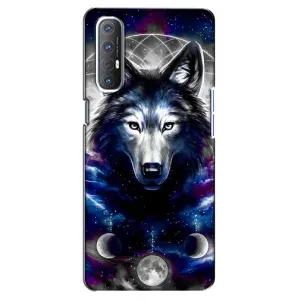 Захисні чохли для OPPO Reno 3 Pro (AlphaPrint) (ХІТ продаж) ВОВК (Вовк)