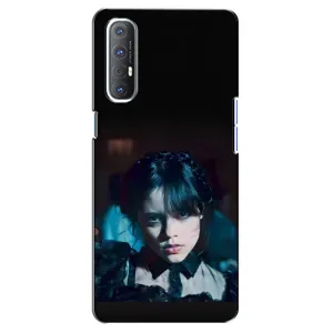 Чохли Венсдей на Oppo Reno 3 Pro Уенсдей (AlphaPrint) (погляд Венздей)