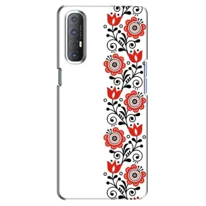 Чохол для Патріота України Oppo Reno 3 Pro - (AlphaPrint) (Яскрава вишиванка)