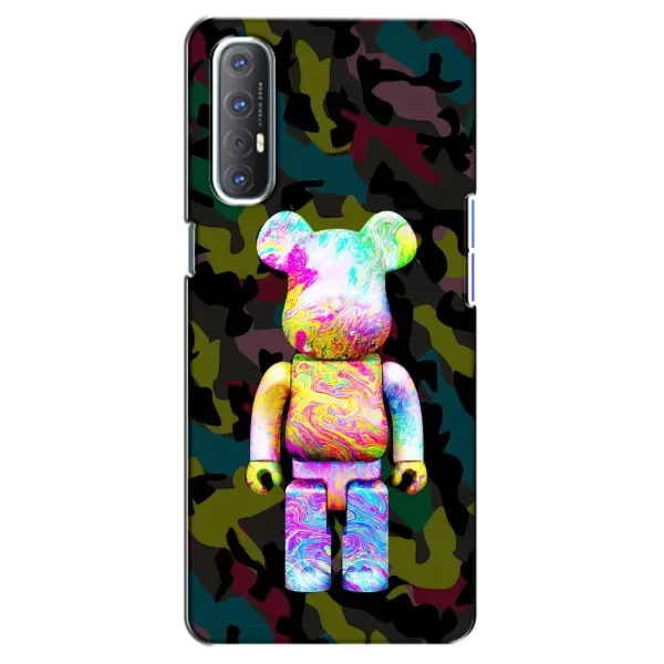 Чехол с принтом «Яркий Bearbrick» для OPPO Reno 3 Pro