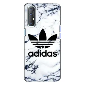 Чохли Адидас для Oppo Reno 3 (AlphaPrint) (Адідас на мраморі)