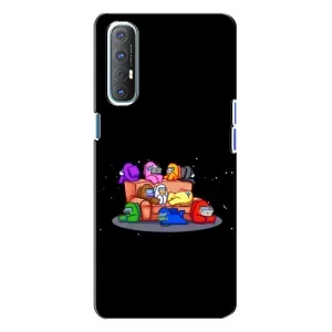 Чохли Амонг Ас для Oppo Reno 3 (AlphaPrint) (Амонг-ас)