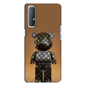 Чехлы для Oppo Reno 3 - Bearbrick Louis Vuitton (PREMIUMPrint)