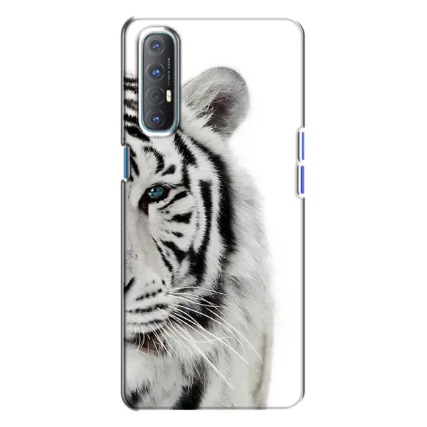 Чехол с принтом «Белый Тигр» для OPPO Reno 3