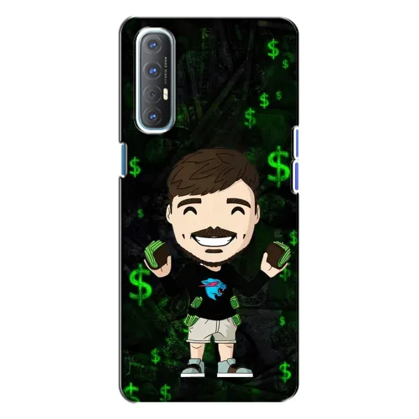 Чохол з принтом «Блогер Beast» для OPPO Reno 3