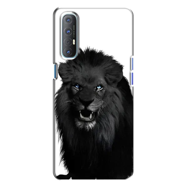 Чехол с принтом «Черный ЛЕВ» для OPPO Reno 3
