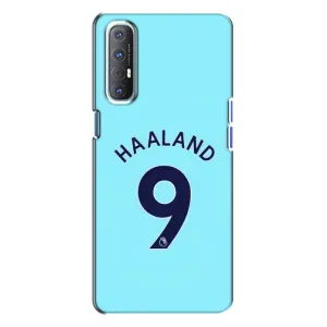 Чехлы с футболистом Ерлинг Холанд для Oppo Reno 3 (AlphaPrint) (Ерлинг Холанд 9)