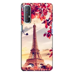 Чохол Ейфелева Вежа Oppo Reno 3 - (AlphaPrint) (Ейфелева Вежа)